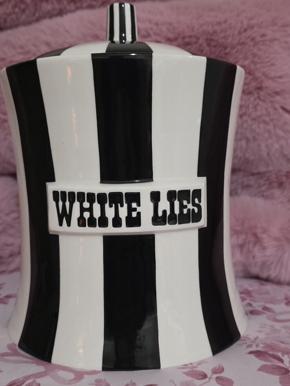 ✨️ Jonathan Adler WHITE LIES Vice Caniter ✨️